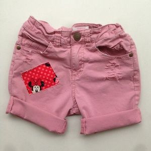 Minnie Distressed Shorts